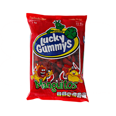 GUMMY LUCKY MANGUITOS 8/1 Kg