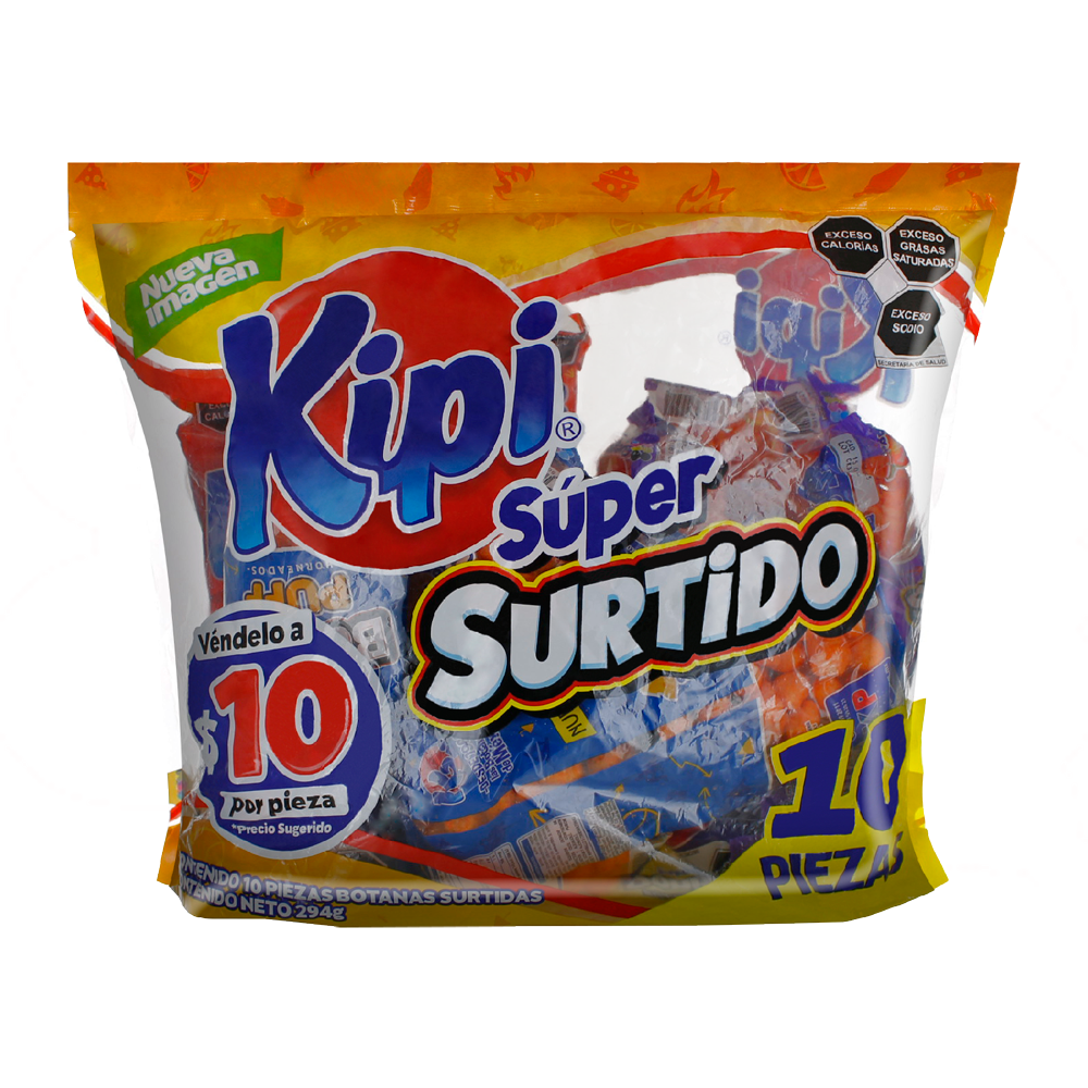 KIPI SUPER SURTIDO 10/10