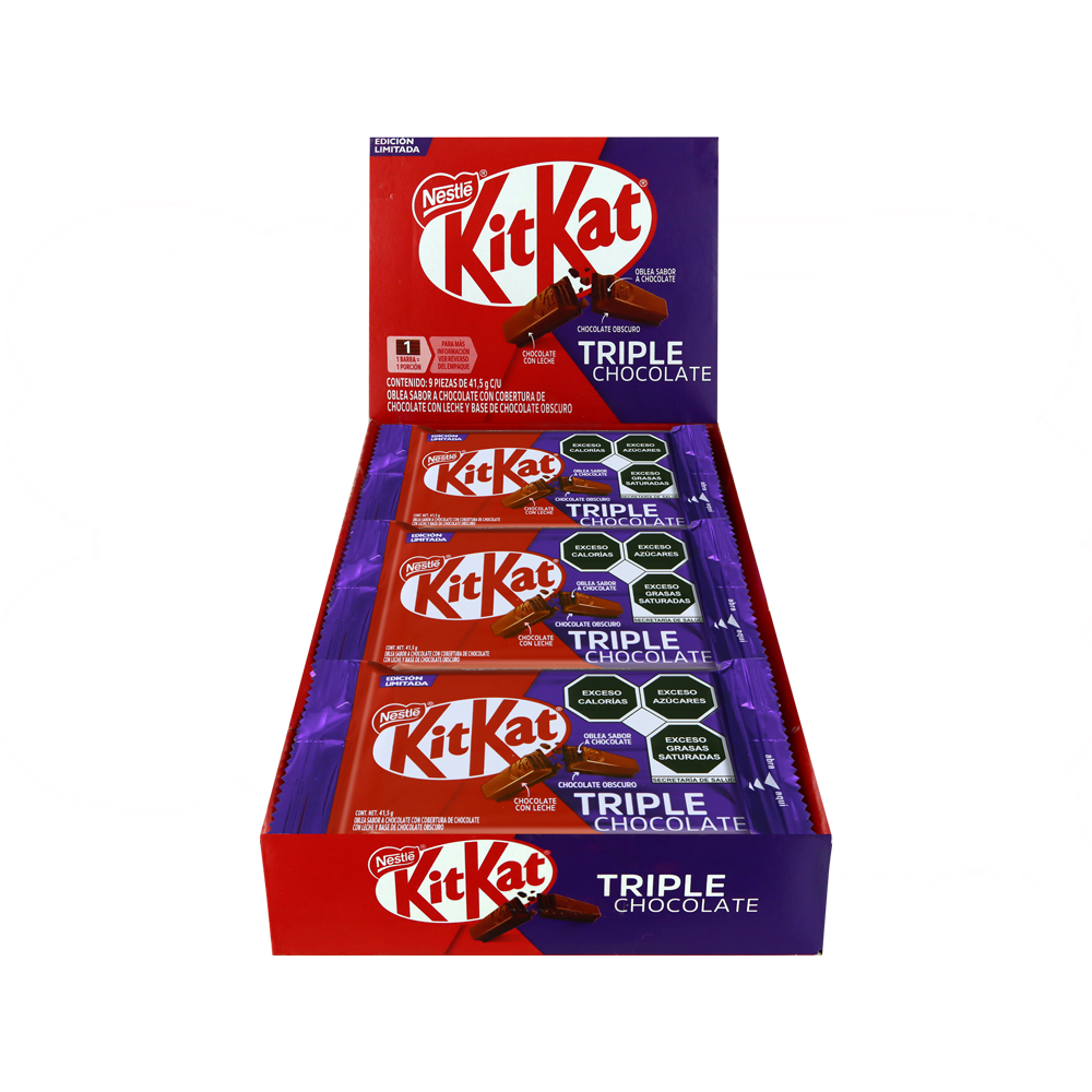 KIT KAT TRIPE CHOCOLATE 9/9PZA