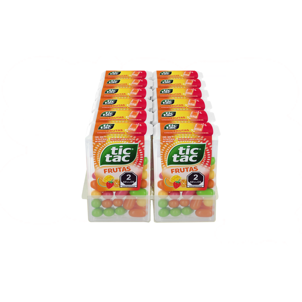 TIC TAC FRUTAS 12/12