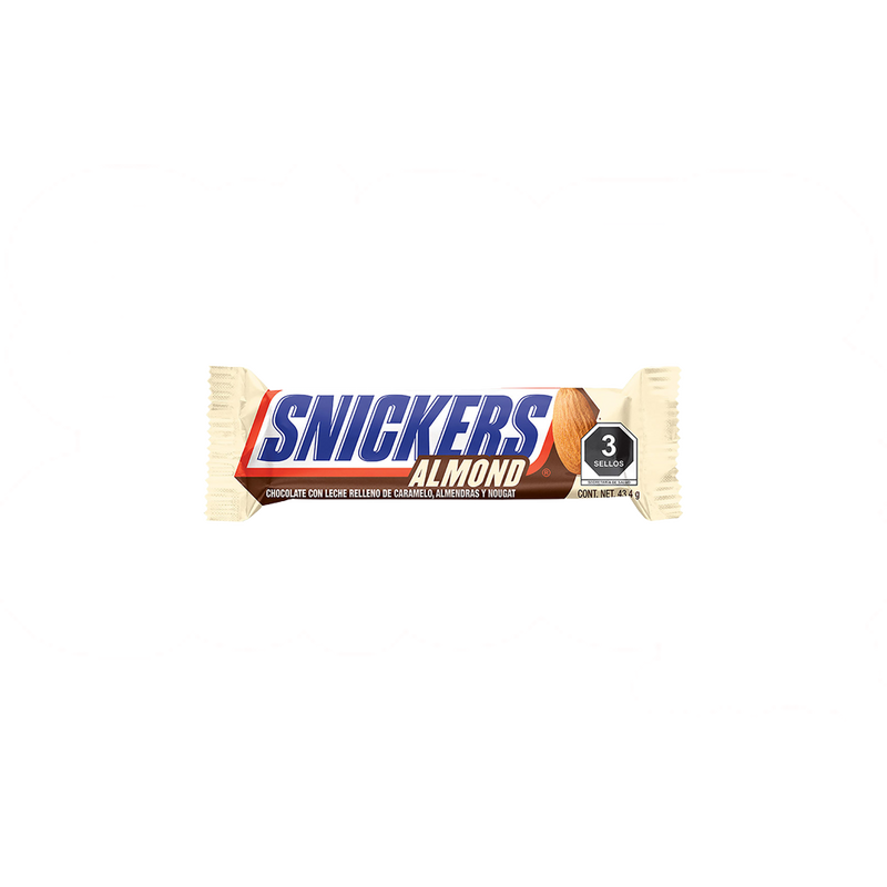 SNICKER ALMOND 43.3G 12/6