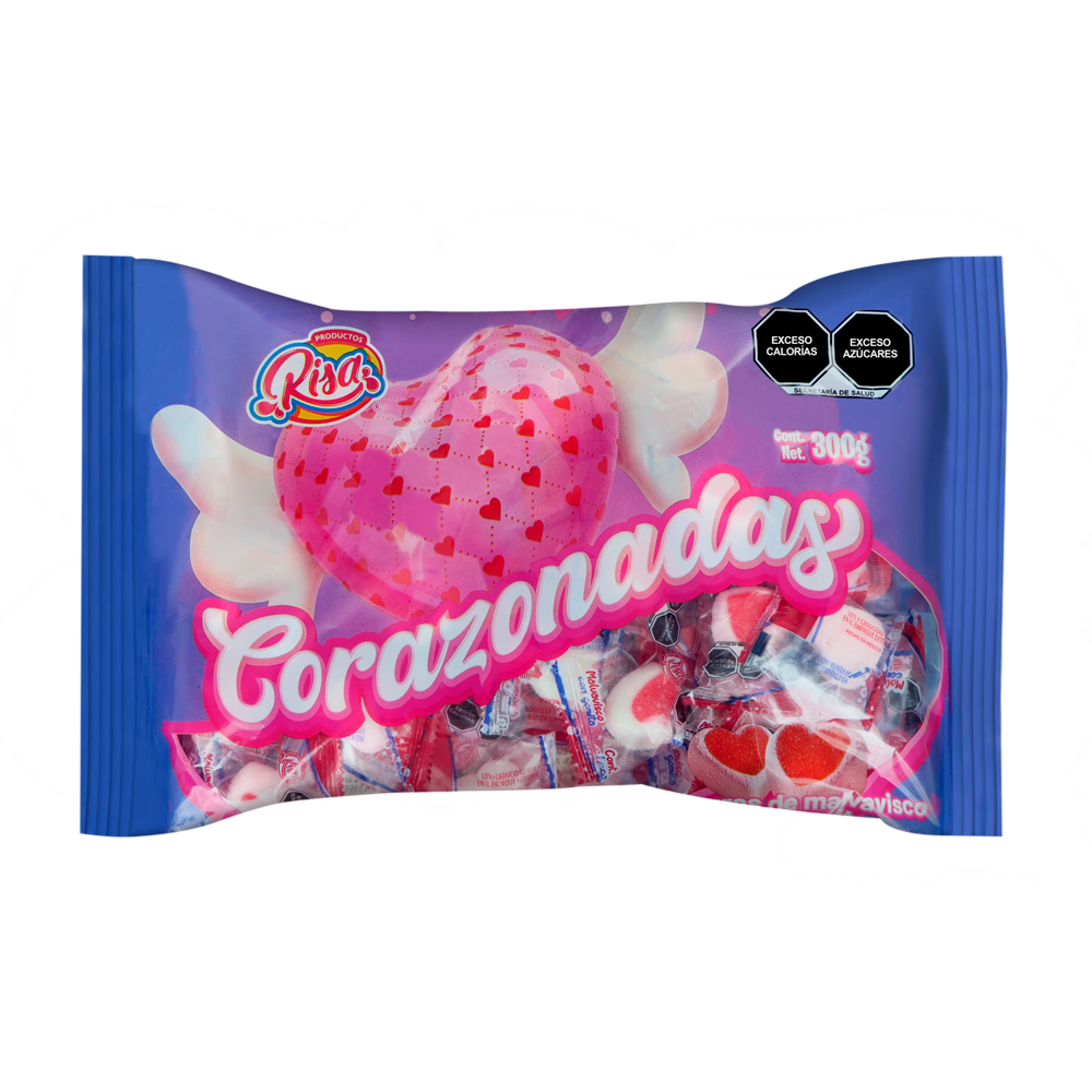 RISA CORAZONADAS  14/300G