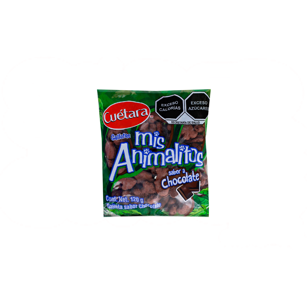 ANIMALITOS CHOCOLATE 10/120 G
