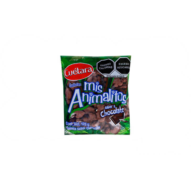 ANIMALITOS CHOCOLATE 10/120 G