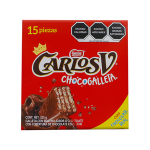 CARLOS V SNACK GALLETA 8/15