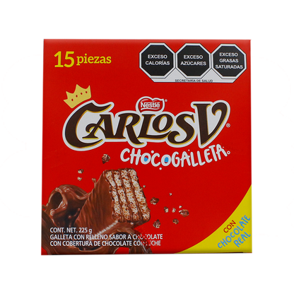 CARLOS V SNACK GALLETA 8/15