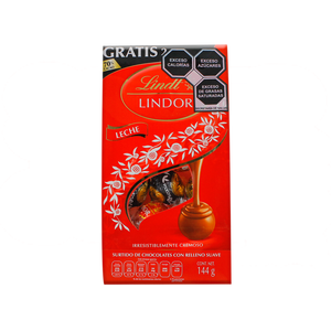 LINDOR BOLSA LECHE 12/120 G