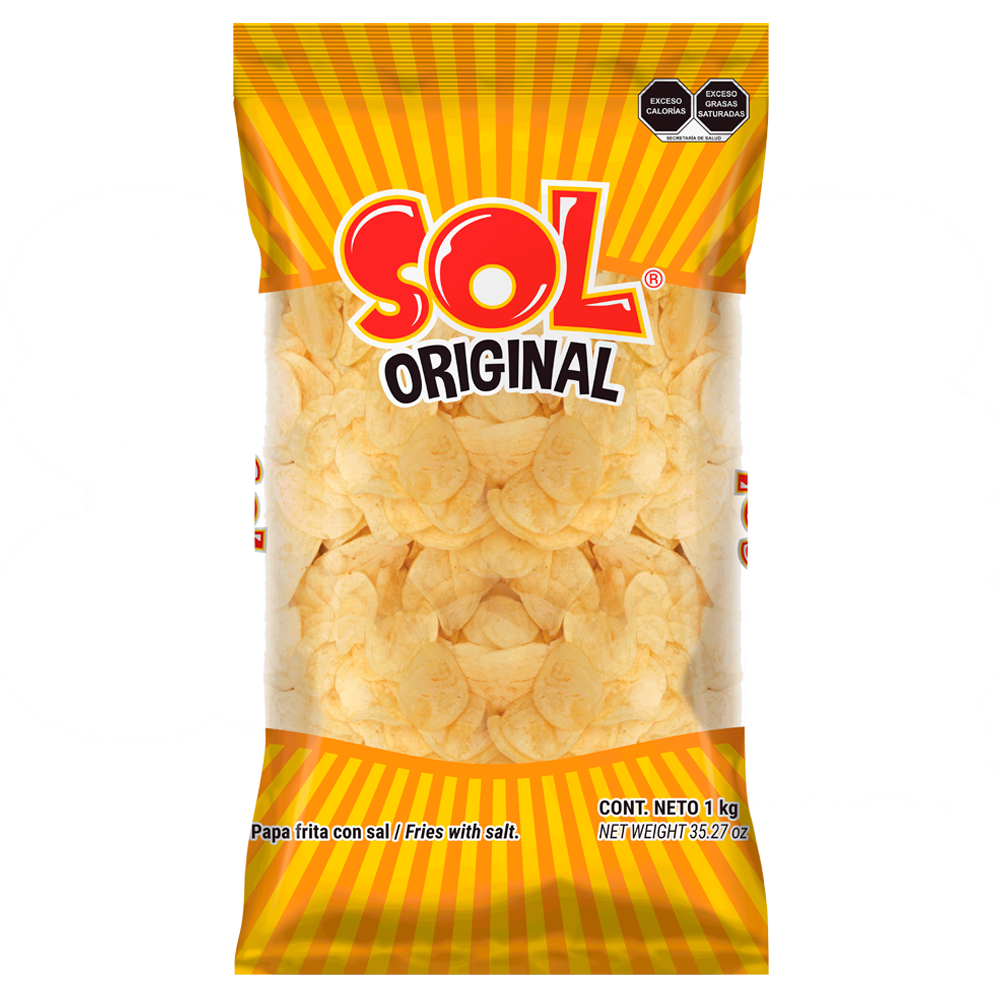 SOL CHIPS SAL 4/1KG