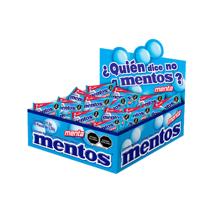 MENTOS BIPIEZA MENTA 10/40