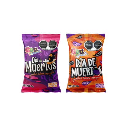 GOMA GOU 50/35grs (AY SI ,DIA DE MUERTOS)