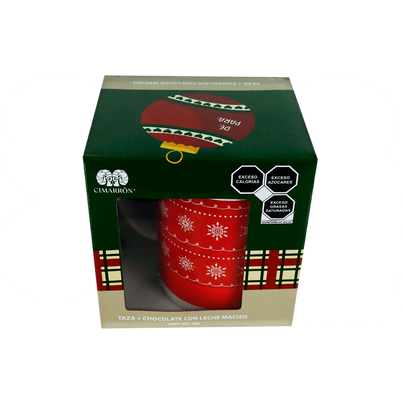 TAZA NAVIDEÑA 40/40G