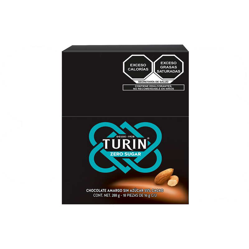 TURIN ZERO SUGAR ALMENDRA 5/18