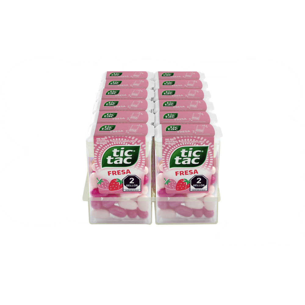 TIC TAC NVO FRESA 12/12