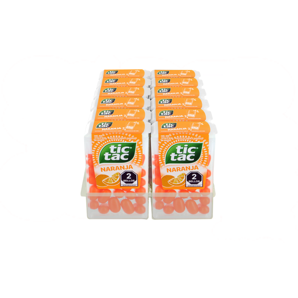 TIC TAC NVO NARANJA 12/12