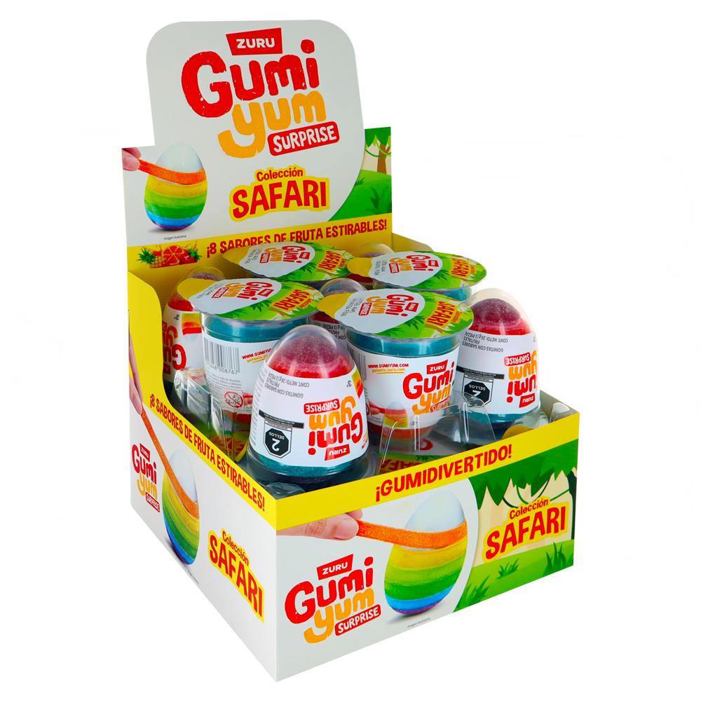 GUMI YUM SAFARI DISPLAY 4/18