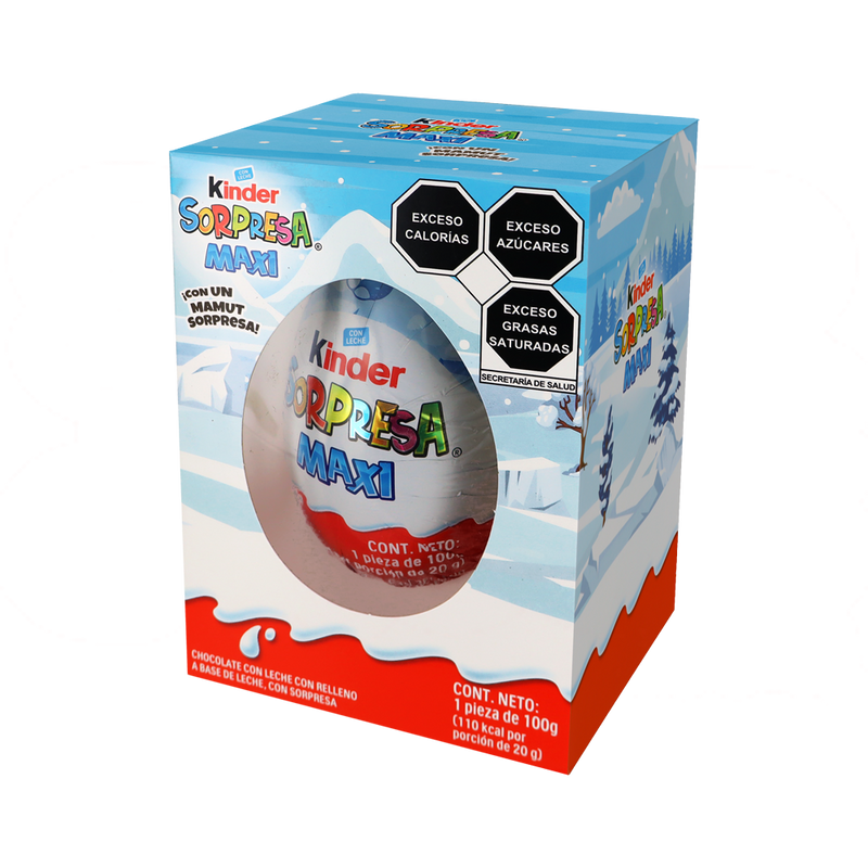 KINDER SORPRESA MAXI 12/100 GRS