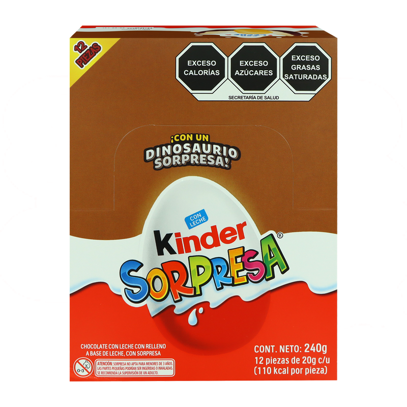 KINDER DINOS T-12 8/12