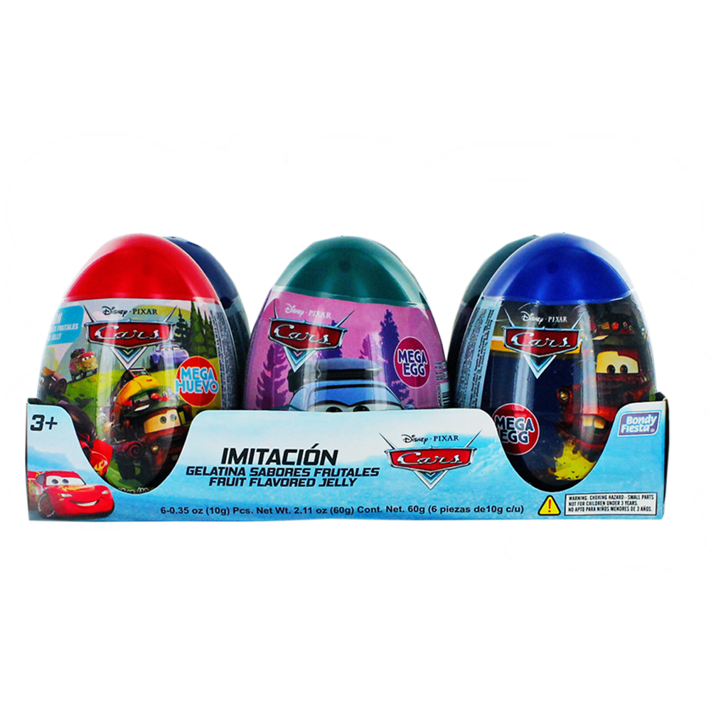 MEGA HUEVO CARS 12/6