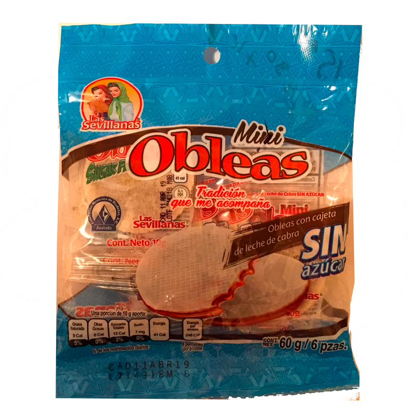 MINI OBLEA SUGAR FREE 24/6