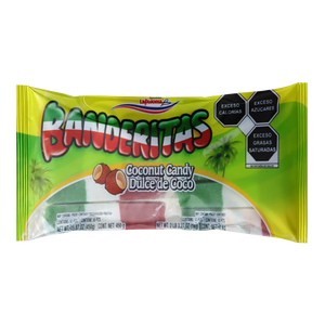 BANDERITAS DE COCO 100GRS 15/10PZA
