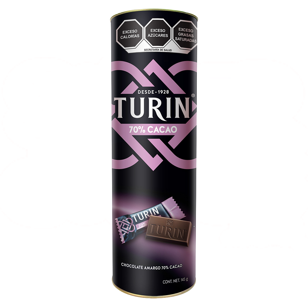 TURIN TUBO 70% 6/145 g
