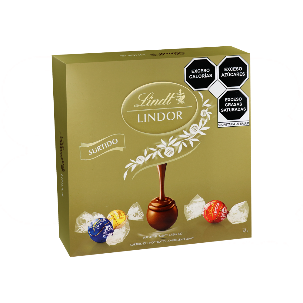 LINDT SURTIDO 12/168 GRS