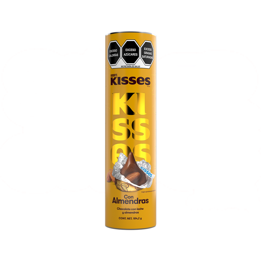 KISSES TUBO ALMENDRA 6/184.2 g