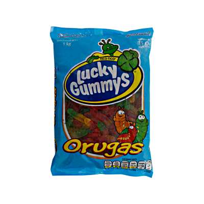 GUMMY LUCKY ORUGA 8/1 Kg