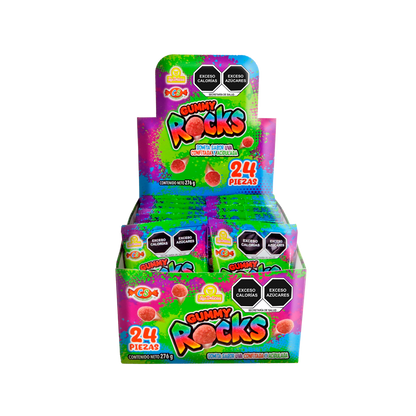 GUMMY ROCKS 18/24 PZA