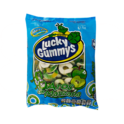 GUMMY LUCKY AROS MANZ 8/1Kg