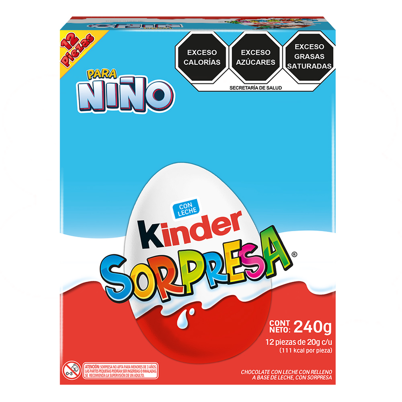 KINDER NIÑO LUI T-12 8/12