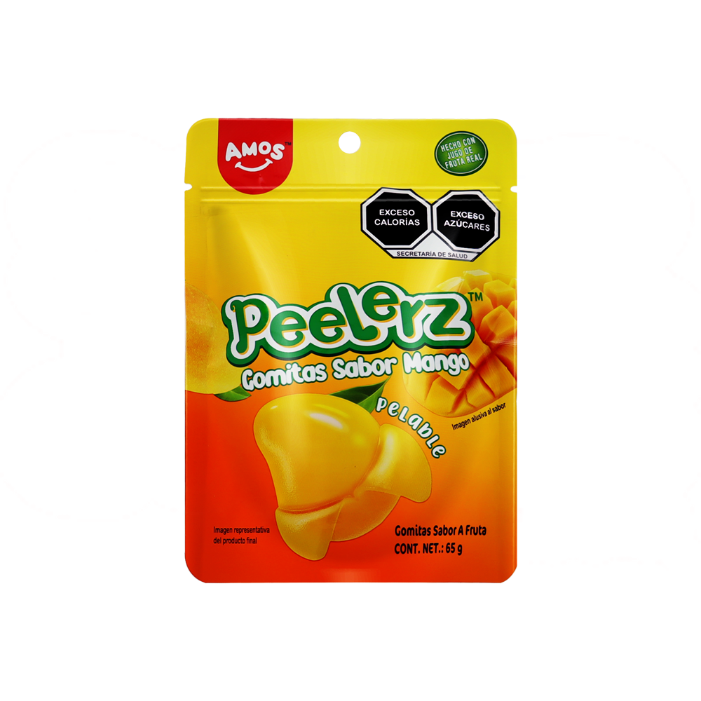 PEELERZ GOMITAS MANGO 6/8 PZA