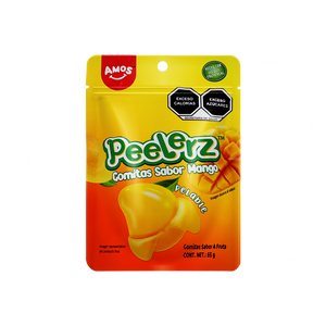 PEELERZ GOMITAS MANGO 6/8 PZA