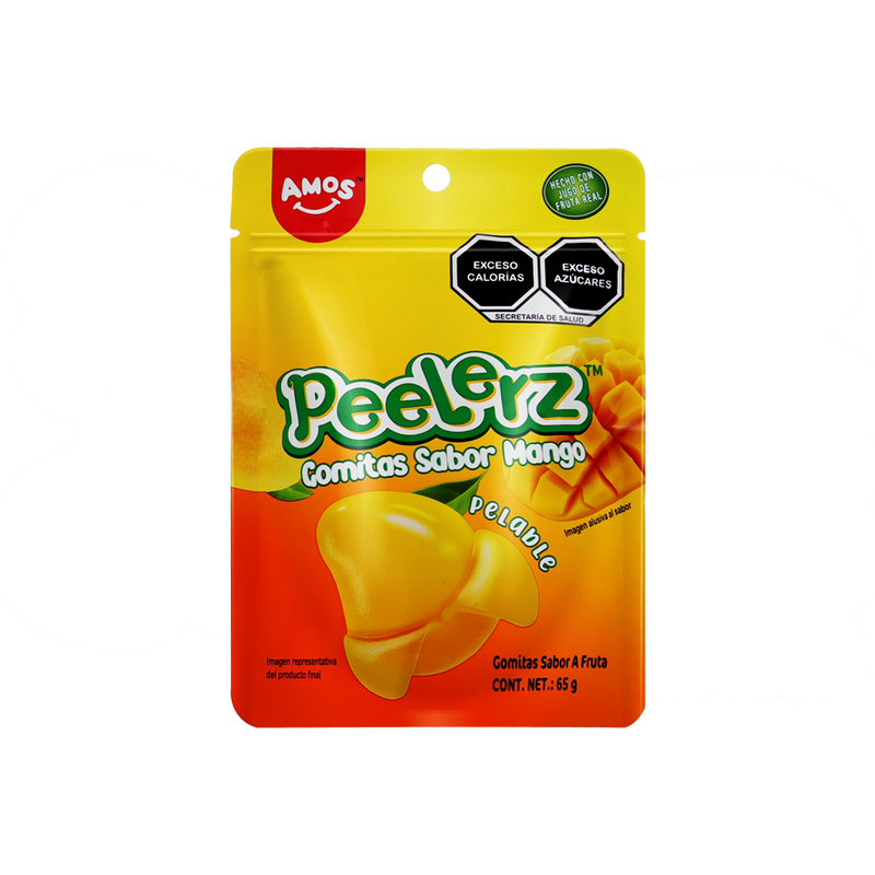 PEELERZ GOMITAS MANGO 6/8 PZA